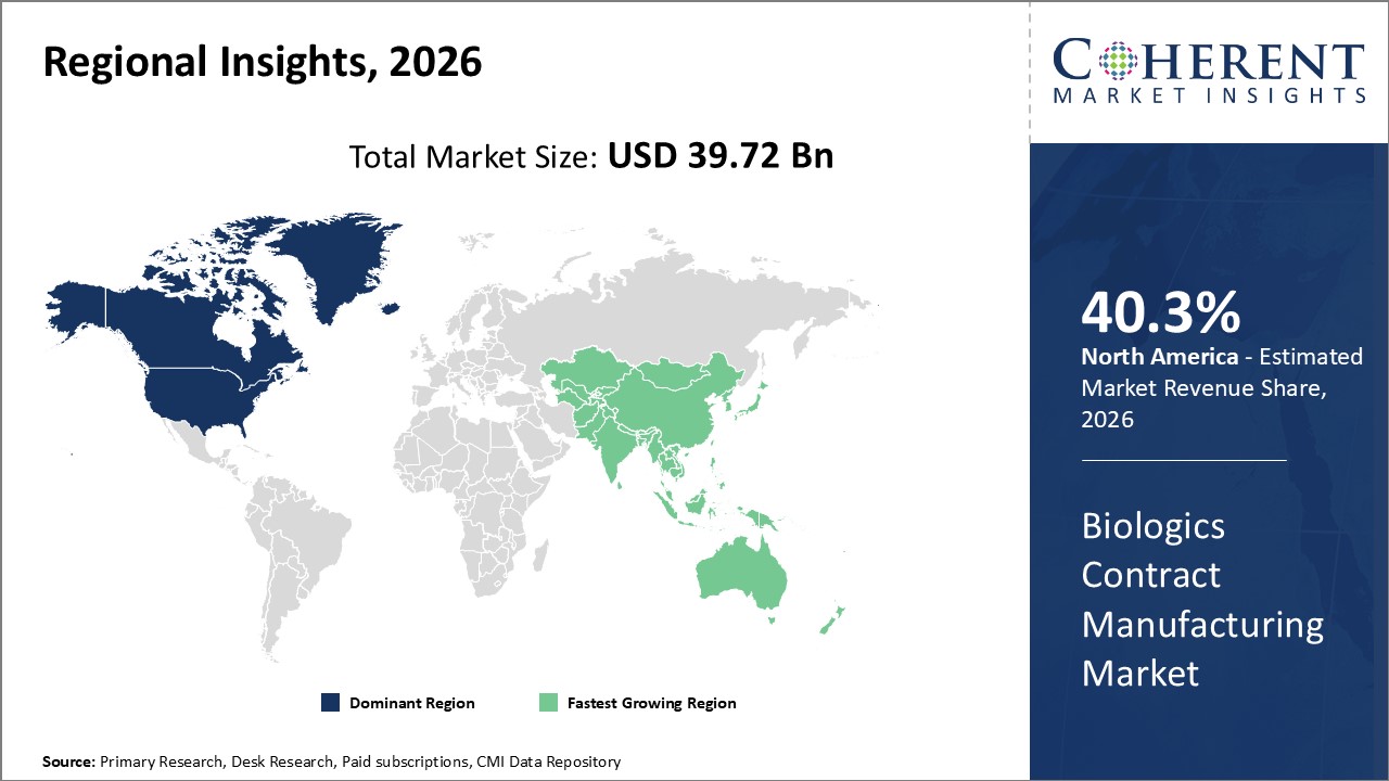 Biologics Contract Manufacturing Market By Regional Insights