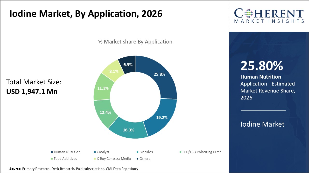 Iodine Market, By Application